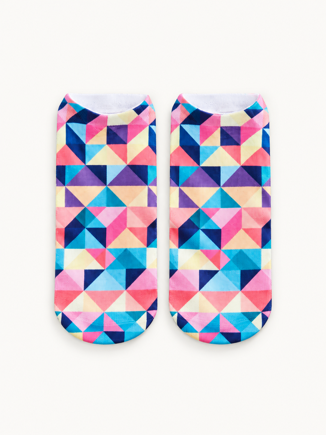 Geometric Ankle Socks